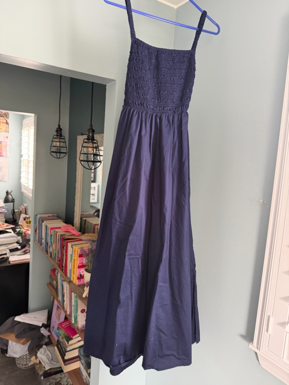Navy Summer Maxi Dress